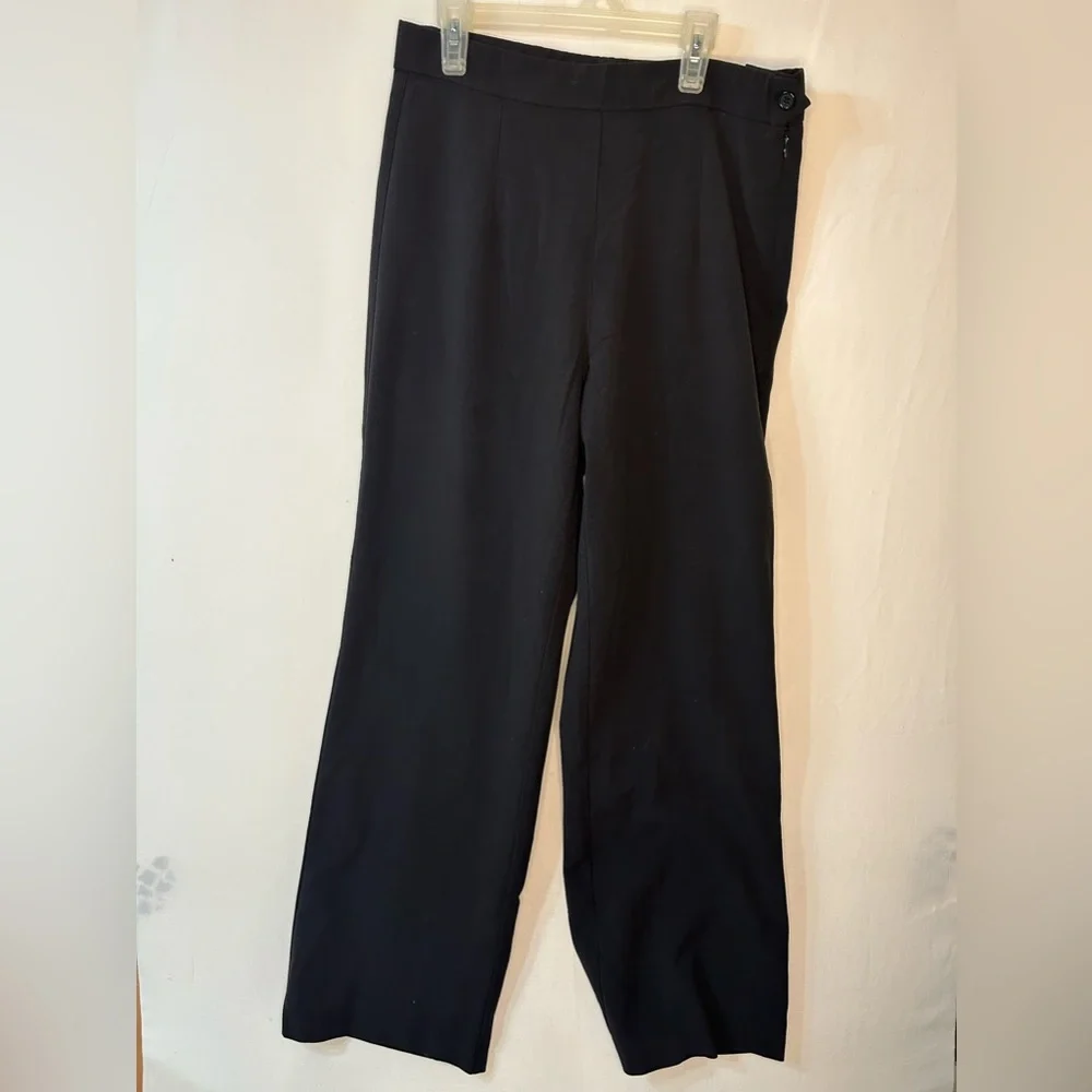 New York Clothing Co. NYCC Women’s Black Dress Pants. Wide Leg Size 8